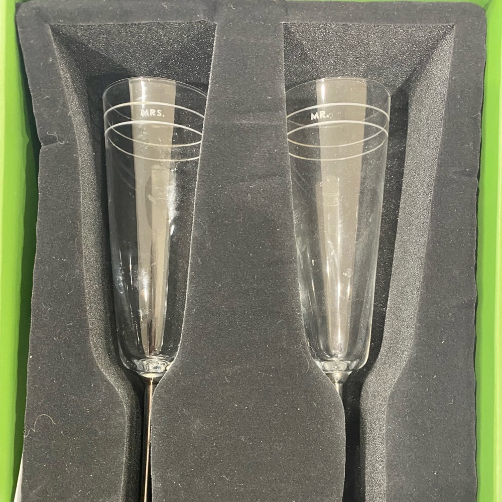 Kate Spade Flutes